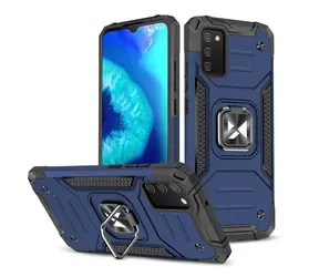 Wozinsky Ring Armor modrá / Kryt na mobil / hybridní / magnetický držák / Samsung Galaxy A03s