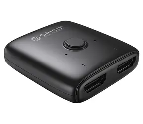 Orico AS2-A1 černá / HDMI splitter / obousměrný / 2 porty