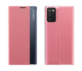 Hurtel New Sleep Case Samsung Galaxy A03s růžová / Flipové pouzdro / Stojánek