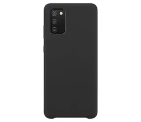 Hurtel Silicone Case pro Samsung Galaxy A03s černá / Ochranný kryt / Silikonový