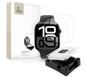 Tech-Protect Supreme Hydrogel Set transparentní / Ochranná fólie / Apple Watch 10 (46 mm) / 2 ks