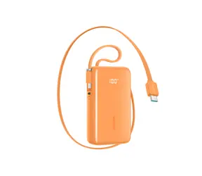 Joyroom JR-PR2L oranžová / Powerbanka / 10000mAh / 35W / 1x USB-C / 2 kabely USB-C