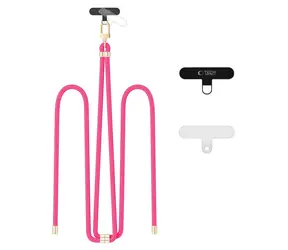 Tech-Protect C7S Rope růžová / Crossbody popruh pro smartphone