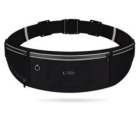 Tech-Protect M3 černá / Sportovní ledvinka / Univerzální velikost