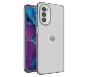 Hurtel Ultra Clear 0.5mm transparentní / Kryt / Motorola Moto G82 5G a Moto G52 / 0,5 mm