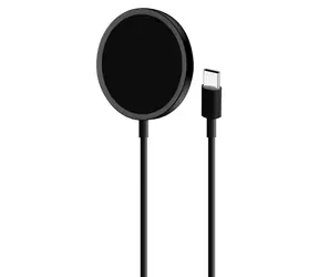 Puro Magnetico MagSafe černá / Bezdrátová nabíječka / kabel 1 m
