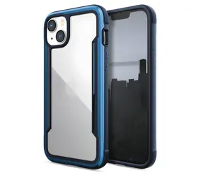 Raptic X-Doria Shield Case iPhone 14 modrá / Odolný kryt / Zesílené hrany