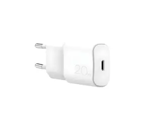 Puro síťová nabíječka bílá / Síťová nabíječka / USB-C / PD 20W