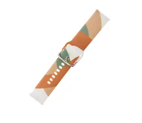 Hurtel Silikonový řemínek Moro vzor 3 / Řemínek / Samsung Galaxy Watch 45/46/47 mm / Silikonový