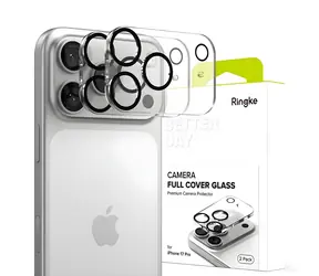 Ringke Camera Full Cover 2ks černá / Ochranné sklo fotoaparátu / Apple iPhone 17 Pro