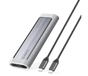 Orico AXM2F šedá / Externí box pro M.2 SATA SSD / USB-C 3.2