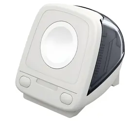 Spigen Classic C1 šedá / Stojánek / pro Apple Watch