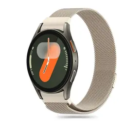 Tech-Protect MilaneseBand zlatá / Řemínek milánský tah / Samsung Galaxy Watch 4/5/5 Pro/6/7/FE
