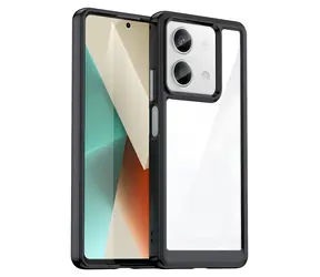 Hurtel Outer Space černá / Kryt / Gelový rámeček / Xiaomi Redmi Note 13 Pro+