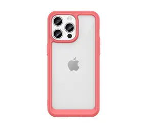 Hurtel Outer Space Case červená / Kryt / Apple iPhone 15 Pro Max / pružný rámeček