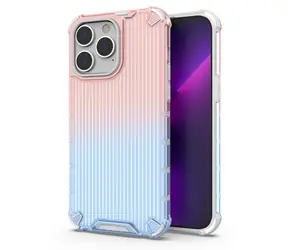 Hurtel Ombre Protect růžová, modrá / Ochranný kryt / Apple iPhone 14 Pro Max / Odolný