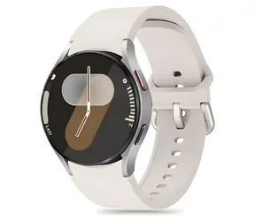 Tech-Protect Silicone béžová / Řemínek / pro Samsung Galaxy Watch 4/5/5 Pro/6/7/FE / Silikonový