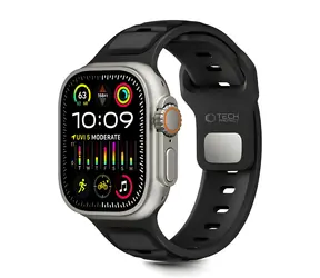 Tech-Protect IconBand Line černá / Řemínek / pro Apple Watch / 44/45/46/49 mm