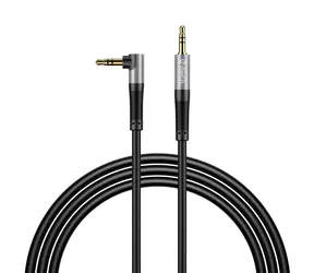 Orico AXW černá / Audio kabel / Jack 3,5mm - Jack 3,5mm / lomený konektor / 5 m