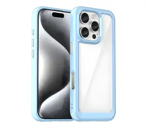 Hurtel Outer Space Case modrá / Kryt / Apple iPhone 16 Pro Max / gelový rámeček