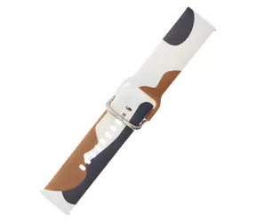 Hurtel Silikonový řemínek Moro vzor 1, 45/46/47 mm / Řemínek / Samsung Galaxy Watch / Maskáčový vzor
