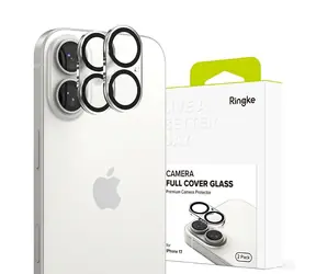 Ringke Camera Full Cover 2-pack černá / Ochranné sklo fotoaparátu / Apple iPhone 17