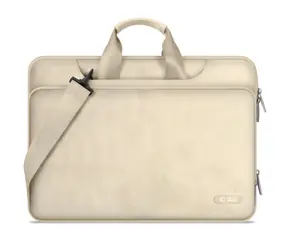 Tech-Protect Pocket 13-14" béžová / Brašna pro notebook