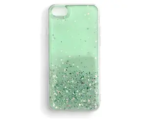 Wozinsky Star Glitter třpytivý kryt pro Xiaomi Redmi Note 9T 5G zelená / Kryt