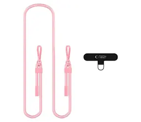 Tech-Protect C5SE Leash růžová / Poutko na telefon