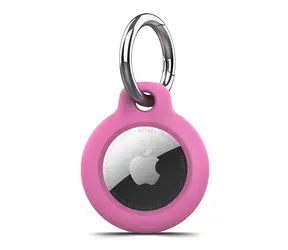 Tech-Protect Rough růžová / Pouzdro / Apple AirTag 1/2