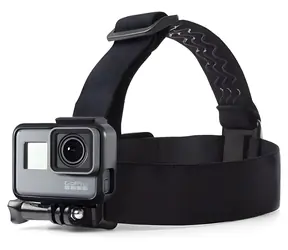 Tech-Protect GA100 černá / Držák na hlavu pro GoPro a DJI