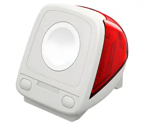 Spigen Classic C1 červená / Stojánek / pro Apple Watch