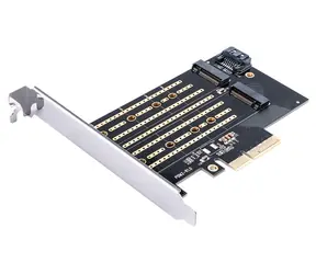 Orico PDM2 černá / PCIe karta pro M.2 NVMe a SATA / PCIe 3.0 x4