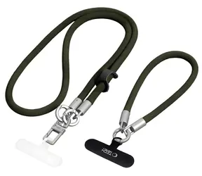 Tech-Protect C10S zelená / Šňůrka na mobil / pletená