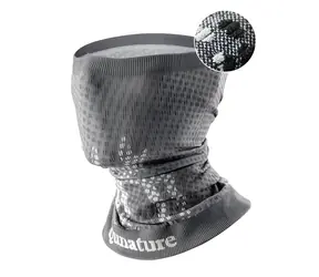 Qunature 11230014001 šedá / Multifunkční šátek / Sportovní bandana / Univerzální velikost