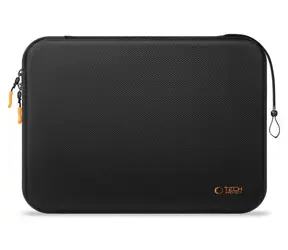 Tech-Protect Hardpouch 15-16" černá/oranžová / Pouzdro pro notebook / tvrzené