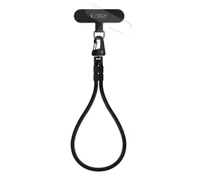 Tech-Protect C8S Leash černá / Popruh na zápěstí pro smartphone