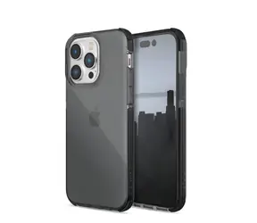Raptic X-Doria Clear Case iPhone 14 Pro Max černá / Kryt / Apple iPhone 14 Pro Max / odolný