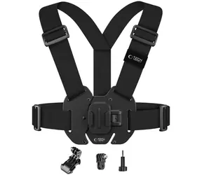 Tech-Protect GA100 černá / Hrudní držák / GoPro & DJI