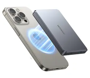 Joyroom JR-PBM08 Pro šedá / Powerbanka / 10000mAh / 22.5W / 2x USB-C + bezdrátové nabíjení