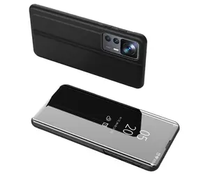 Hurtel Clear View Case černá / Flipové pouzdro / Xiaomi 12T Pro, Xiaomi 12T