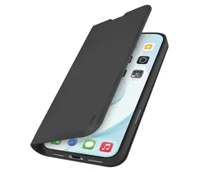 SBS Book Wallet Smooth černá / Pouzdro typu kniha / Apple iPhone 17