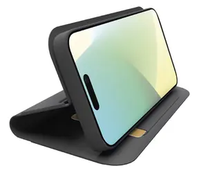 SBS Book Wallet Smooth pro Apple iPhone 16 černá / Pouzdro typu kniha