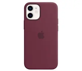 Apple silikonový kryt s MagSafe pro iPhone 12 mini švestková