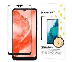 Wozinsky Full Glue tvrzené sklo s rámečkem pro TCL 205 černé