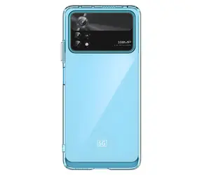 Hurtel Outer Space Case pro Xiaomi Poco X4 Pro 5G modrá / Pouzdro / Ohebný rámeček