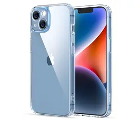 Ugreen Classy Clear Enhanced transparentní / Kryt / Apple iPhone 14 Plus / Gelový rámeček