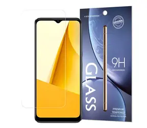 Hurtel Tvrzené sklo 9H pro Vivo Y16, Vivo Y02s / Ochranné sklo / 9H tvrdost