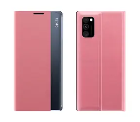 Hurtel Sleep Case růžová / Kryt / POCO M4 Pro 5G / Flipové se stojánkem