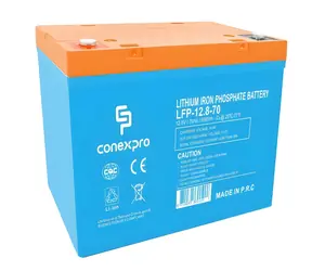 Conexpro LFP-12.8-70 / Baterie / LiFePO4 / 12V / 70Ah / Bluetooth / T14